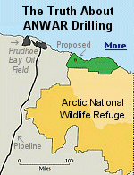 The proposed ANWAR drilling area is in the coastal plain, but those against it show you photos of mountains and flower-filled valleys hundreds of miles away. Why?